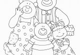 Goldilocks and the Three Bears Coloring Page Goldilocks and the Three Bears Mask Templates Sketch