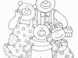 Goldilocks and the Three Bears Coloring Page Goldilocks and the Three Bears Mask Templates Sketch