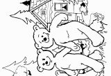 Goldilocks and the Three Bears Coloring Pages Preschool Goldilocks Coloring Page