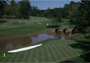 Golf Wall Murals Augusta Famous Landmarks at Augusta National Golf Club