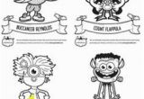 Gonoodle Coloring Pages Champ Halloween Masks Free Printables Gonoodle Blog