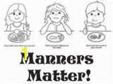 Good Manners Coloring Pages for Preschoolers 96 Best Good Manners for Kids Images