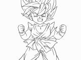 Gotenks Super Saiyan 3 Coloring Pages Kid Goku Ssj3 Coloring Pages Coloring Pages Pinterest