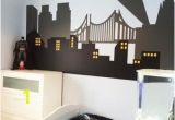 Gotham City Wall Mural Superhero Wall Decals Batman Gotham City Wall Decal Batman