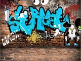 Graffiti Murals for Bedrooms Beibehang Wallpaper for Walls 3 D Custom Mural Wallpaper Graffiti