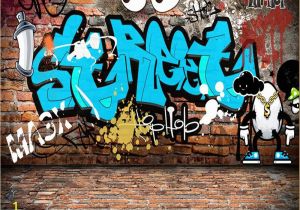 Graffiti Murals for Bedrooms Beibehang Wallpaper for Walls 3 D Custom Mural Wallpaper Graffiti