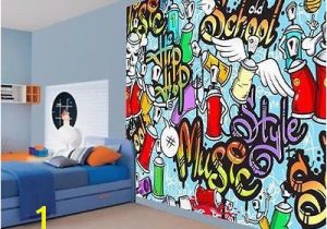 Graffiti Wall Murals Uk Details About Cool Kids Graffiti Music Style Hip Hop School