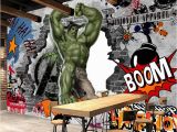 Graffiti Wall Murals Uk Vintage Graffiti Wall Mural Avengers Wallpaper Custom 3d Hulk