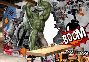 Graffiti Wall Murals Uk Vintage Graffiti Wall Mural Avengers Wallpaper Custom 3d Hulk