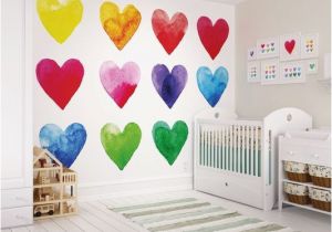 Graham and Brown Wall Mural Graham & Brown Colour My Heart Wall Ready Made Mural