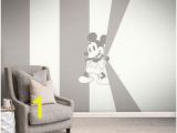 Graham and Brown Wall Mural Mickey Mischief Monochrome Bespoke Mural