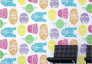 Graham and Brown Wall Mural Star Wars Neon Head Wallpaper Graham Brown