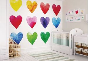 Graham and Brown Wall Murals Graham & Brown Colour My Heart Wall Ready Made Mural