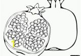 Grape Coloring Pages to Print the Pomegranate is A Fruit that Has An Interior Filled with