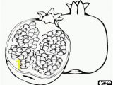 Grape Coloring Pages to Print the Pomegranate is A Fruit that Has An Interior Filled with