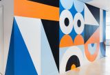 Graphic Design Wall Murals 120 Wall St by Craig & Karl In 2019
