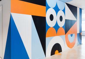Graphic Design Wall Murals 120 Wall St by Craig & Karl In 2019