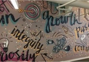 Graphic Murals for Walls Canvastac Wall Mural "fun Growth Integrity Passion