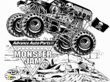 Grave Digger Monster Truck Coloring Pages Grave Digger Drawing at Getdrawings