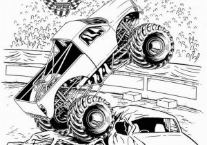 Grave Digger Monster Truck Coloring Pages Grave Digger Monster Jam Truck Coloring Pages Printable