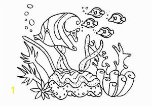 Great Barrier Reef Fish Coloring Page Coral Reef Fish Underwater World Coloring Pages Great