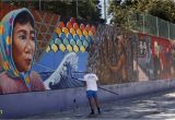 Great Wall Mural Los Angeles L A S Judith Baca Wins $50 000 Award Breaking Ground for