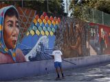 Great Wall Mural Los Angeles L A S Judith Baca Wins $50 000 Award Breaking Ground for