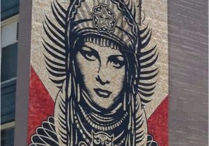 Great Wall Mural Los Angeles Street Art by Shepard Fairey Street Art