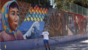 Great Wall Of La Mural L A S Judith Baca Wins $50 000 Award Breaking Ground for