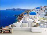 Greek Murals for Walls European Romantic and Warm Hd Wall Mural Greek Love Sea Tv