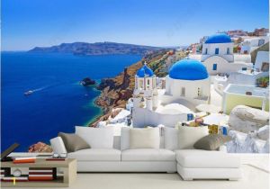 Greek Murals for Walls European Romantic and Warm Hd Wall Mural Greek Love Sea Tv