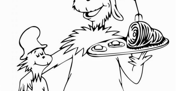 Green Eggs and Ham by Dr Seuss Coloring Pages Luxury Yolk Coloring Page Green Eggs and Ham Young Womens Pinterest