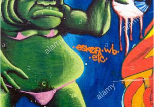 Green Monster Wall Mural Green Monster Stock S & Green Monster Stock Alamy