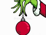 Grinch Hand Holding ornament Coloring Page Grinch Stock Illustrations – 372 Grinch Stock