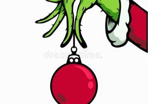 Grinch Hand Holding ornament Coloring Page Grinch Stock Illustrations – 372 Grinch Stock