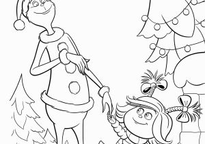 Grinch In Santa Suit Coloring Page Cindy Lou Grinch is Calling for Dinner Coloring Pages