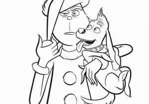 Grinch In Santa Suit Coloring Page Mr Grinch In A Santa Suit Coloring Pages for You