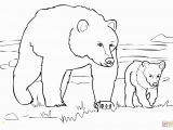 Grizzly Bear Coloring Pages Grizzly Bears Coloring Pages