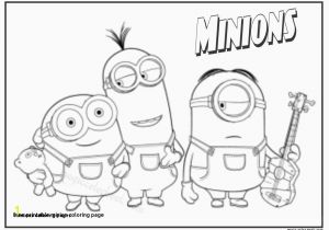 Gru Coloring Page Minions Coloring Pages Kevin is E the Gru S Minions and He is