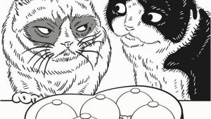 Grumpy Cat Coloring Pages Wel E to Dover Publications Grumpy Cat Coloring Book Grumpy