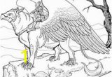 Gryphon Coloring Pages 88 Best Grownup Coloring Book Images