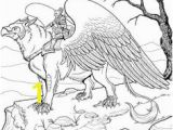 Gryphon Coloring Pages 88 Best Grownup Coloring Book Images