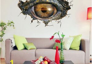 Guardians Of the Galaxy Wall Mural 3d Big Dinosaur S Eye Wall Sticker Decal Art Decor Vinyl