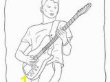 Guitar Player Coloring Page 9 Best Guitar Coloring Pages Images On Pinterest