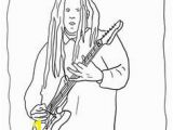 Guitar Player Coloring Page 9 Best Guitar Coloring Pages Images On Pinterest