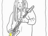 Guitar Player Coloring Page 9 Best Guitar Coloring Pages Images On Pinterest