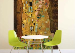 Gustav Klimt Wall Murals Gustav Klimt Kunst Kuss Fototapete