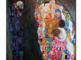 Gustav Klimt Wall Murals original Wall Picture Gustav Klimt Death and Life Wall