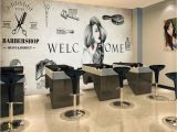 Hair Salon Wall Murals Beibehang Custom Wallpaper Living Room Bedroom Background 3d