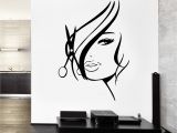 Hair Salon Wall Murals Wall Decal Hair Salon Barbershop Hair Cuttery Unique Gift Z3201